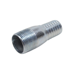 Niple de acero galvanizado 038mm 1-1/2' tipo botella HA6028