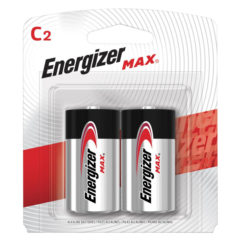 Pila Alcalina C Energizer Max C/2 Pzas Blister E93BP-2 Energizer