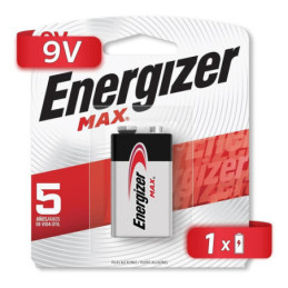 Pila Alcalina 9V Cuadrada Energizer Max Blister 522BP-1 Energizer